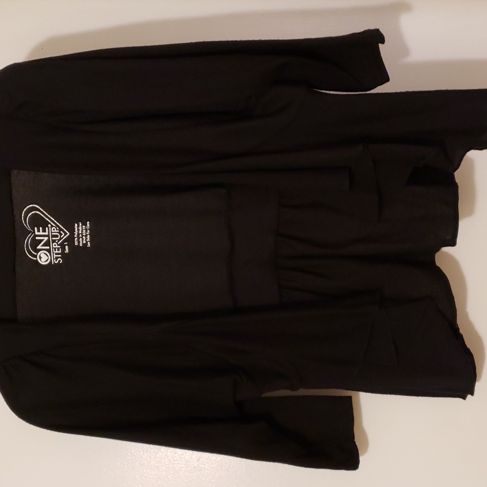 Black cardigan